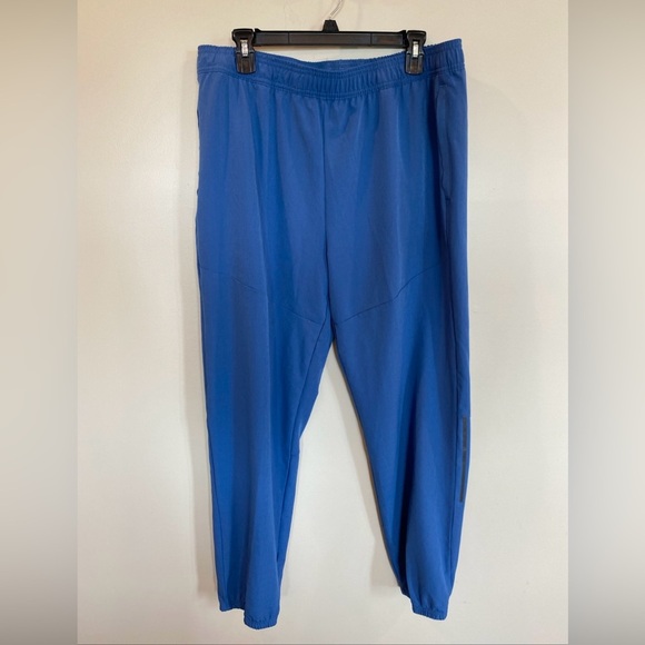 Skora Qwick Dry Joggers Mens X-Large Blue Lightweight Active Stretch Running - Picture 1 of 8